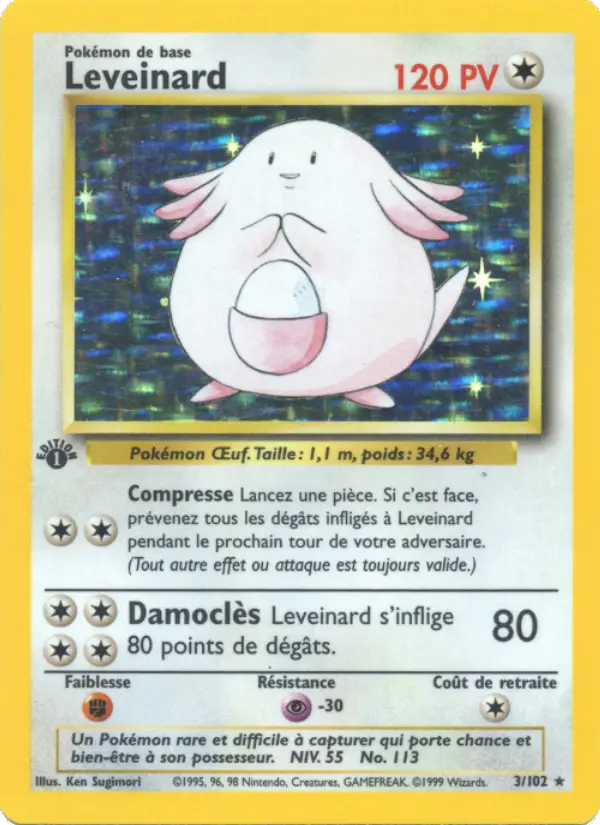 Leveinard – carte Pokémon TCG Rare n°3