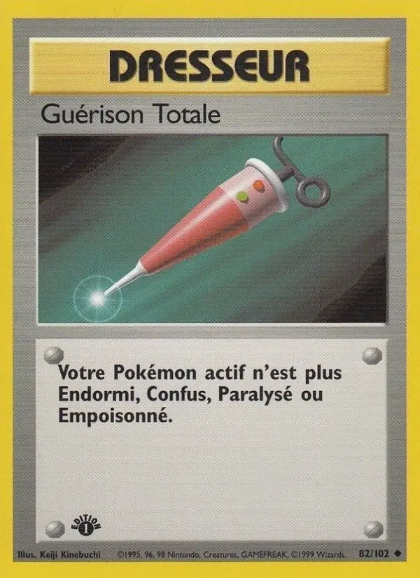 Guérison Totale – carte Pokémon TCG Peu Commune n°82