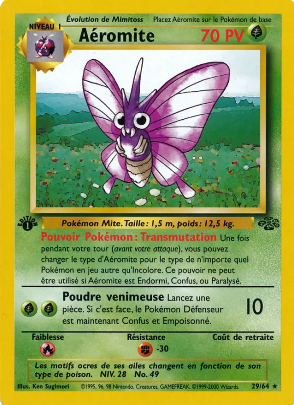 Aéromite – carte Pokémon TCG Rare n°29
