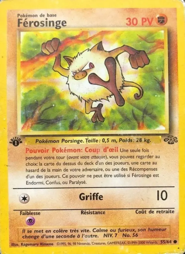 Férosinge – carte Pokémon TCG Commune n°55