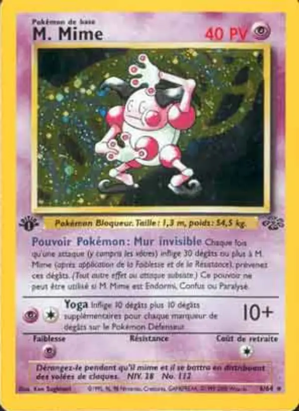 M. Mime – carte Pokémon TCG Rare n°6