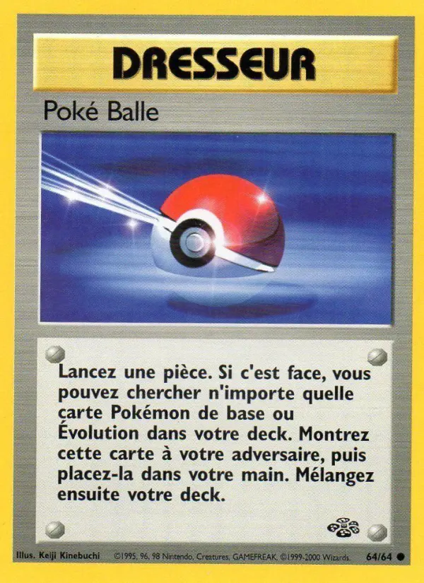 Poké Balle – carte Pokémon TCG Commune n°64