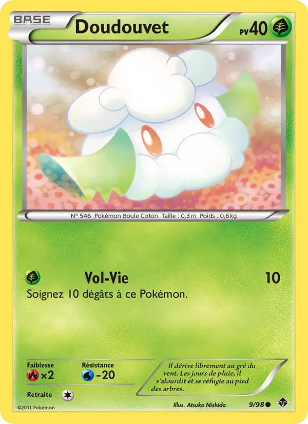 Doudouvet – carte Pokémon TCG Commune n°9