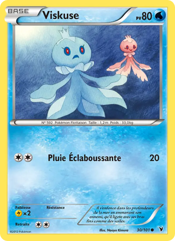 Viskuse – carte Pokémon TCG Commune n°30