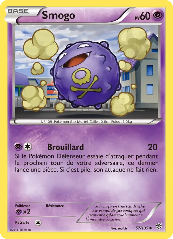 Smogo – carte Pokémon TCG Peu Commune n°57