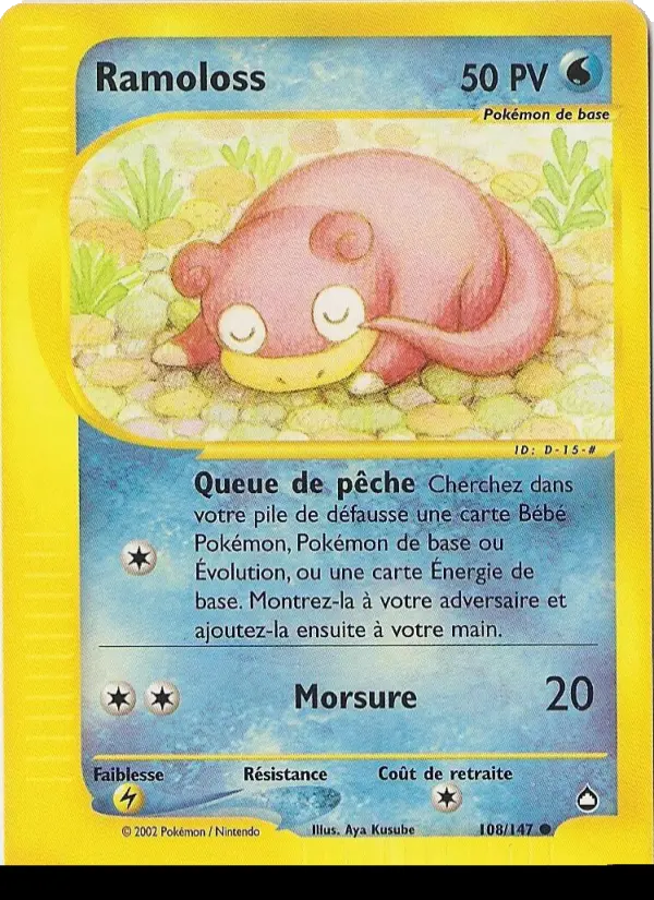 Ramoloss – carte Pokémon TCG Commune n°108