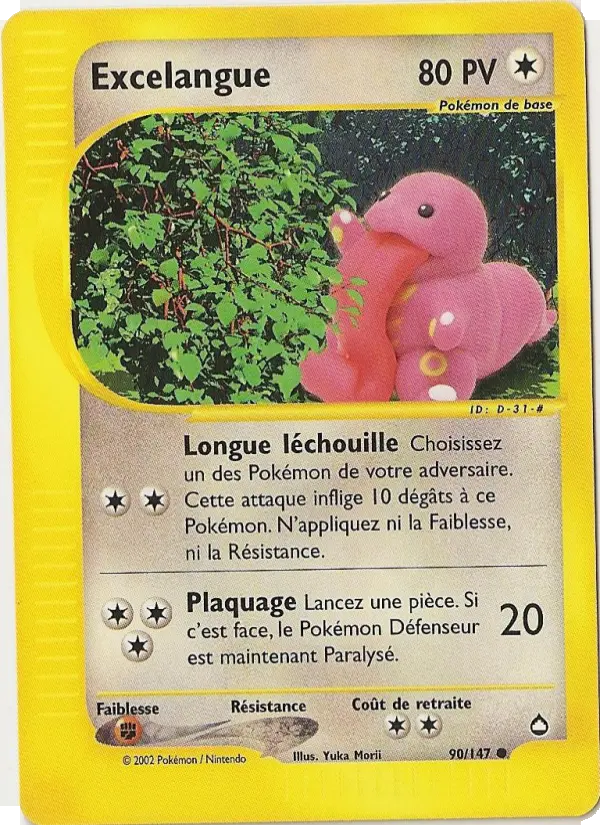 Excelangue – carte Pokémon TCG Commune n°90