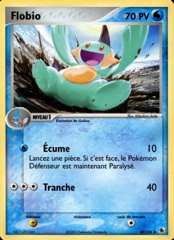 Flobio – carte Pokémon TCG Peu Commune n°40