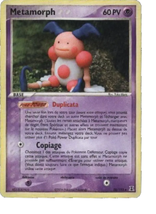 Metamorph – carte Pokémon TCG Peu Commune n°38