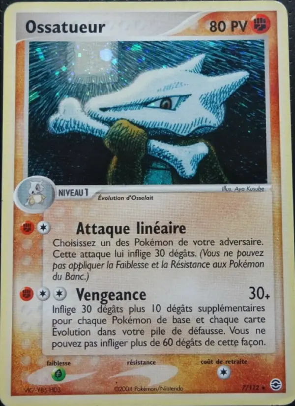Ossatueur – carte Pokémon TCG Rare n°7