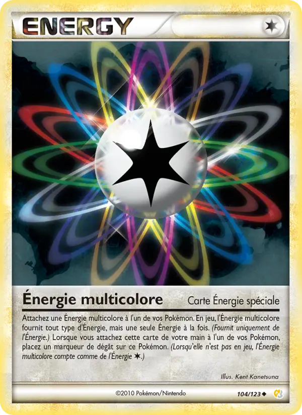 Énergie multicolore – carte Pokémon TCG Peu Commune n°104