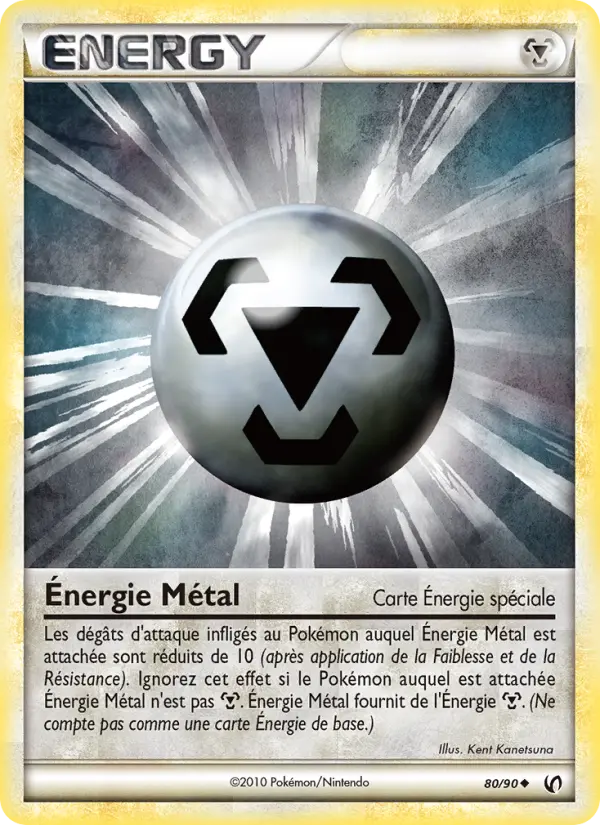 Énergie Métal – carte Pokémon TCG Peu Commune n°80