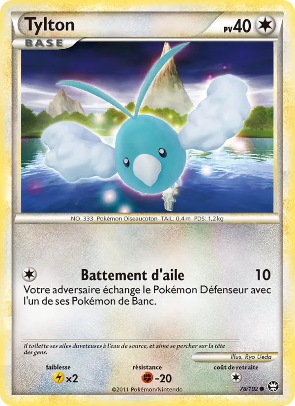 Tylton – carte Pokémon TCG Commune n°78
