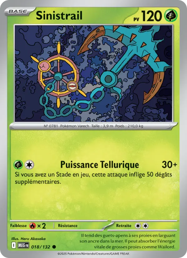 Sinistrail – carte Pokémon TCG Commune n°018