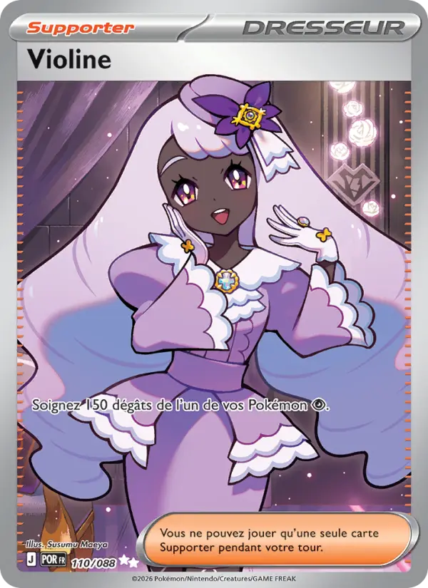Violine – carte Pokémon TCG Ultra Rare n°110