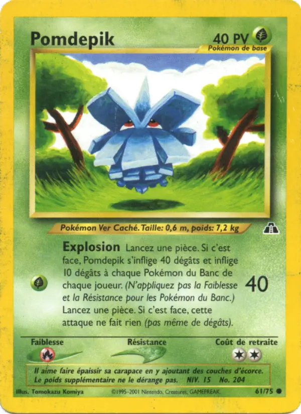 Pomdepik – carte Pokémon TCG Commune n°61