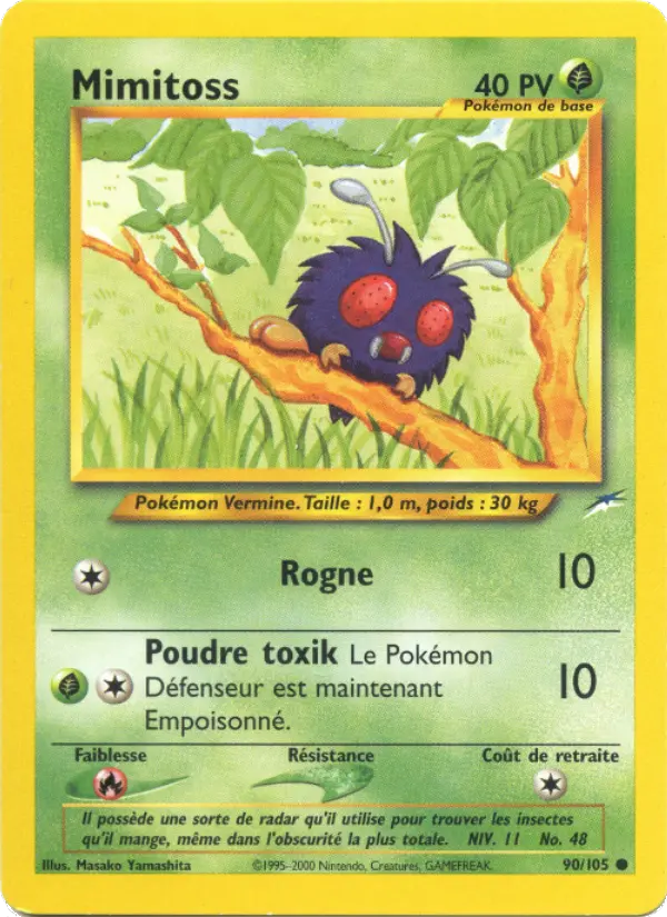 Mimitoss – carte Pokémon TCG Commune n°90