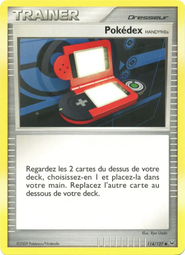 Pokédex HANDY910is – carte Pokémon TCG Peu Commune n°114