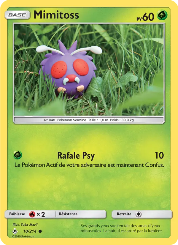 Mimitoss – carte Pokémon TCG Commune n°10