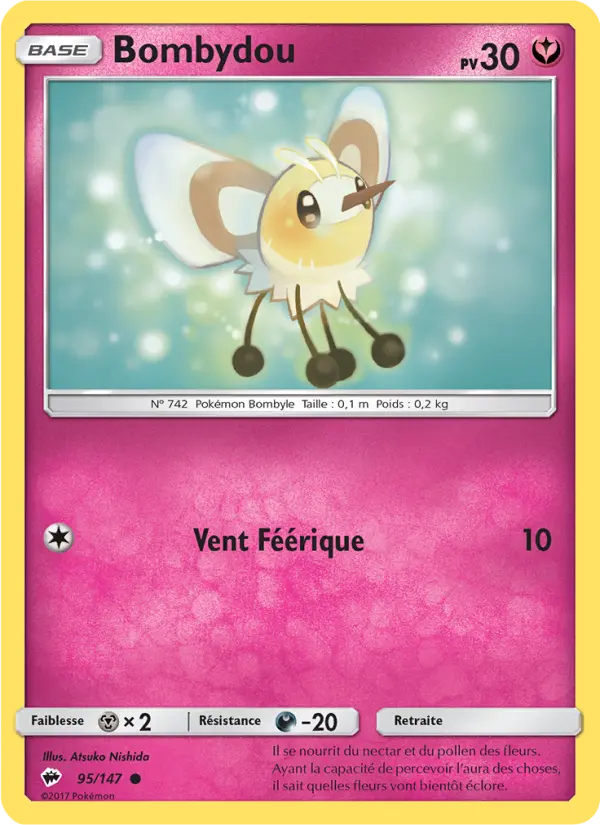 Bombydou – carte Pokémon TCG Commune n°95
