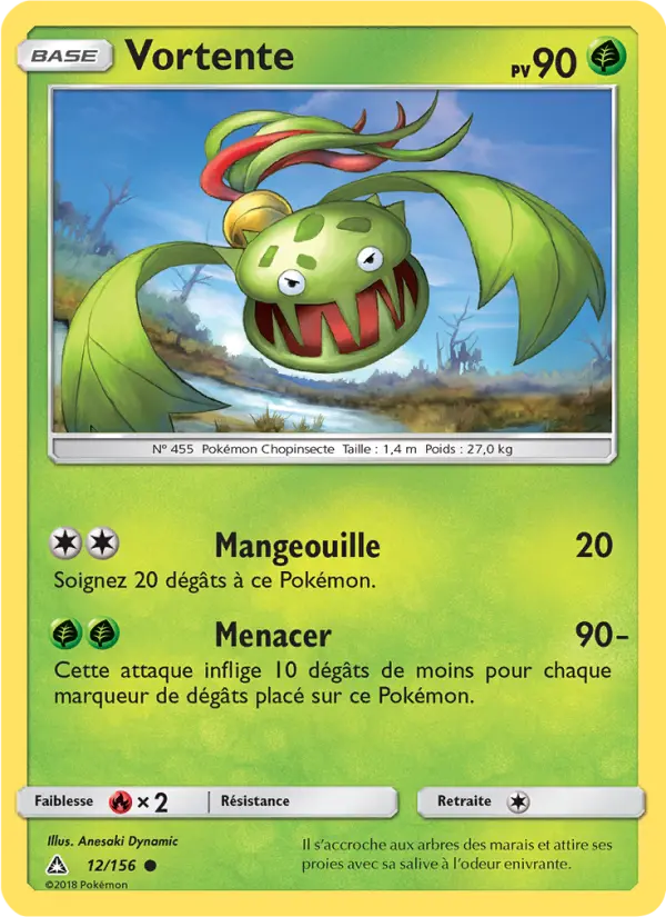 Vortente – carte Pokémon TCG Commune n°12