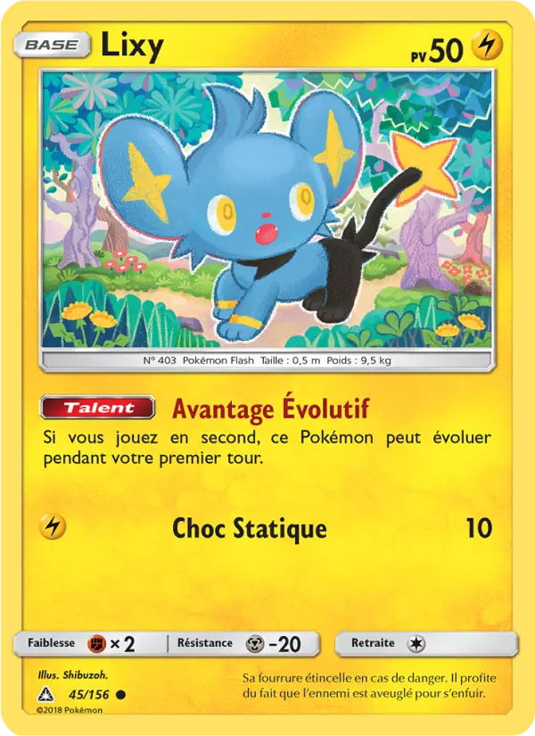 Lixy – carte Pokémon TCG Commune n°45