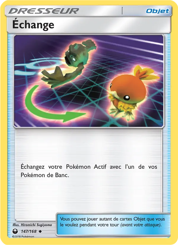 Échange – carte Pokémon TCG Peu Commune n°147