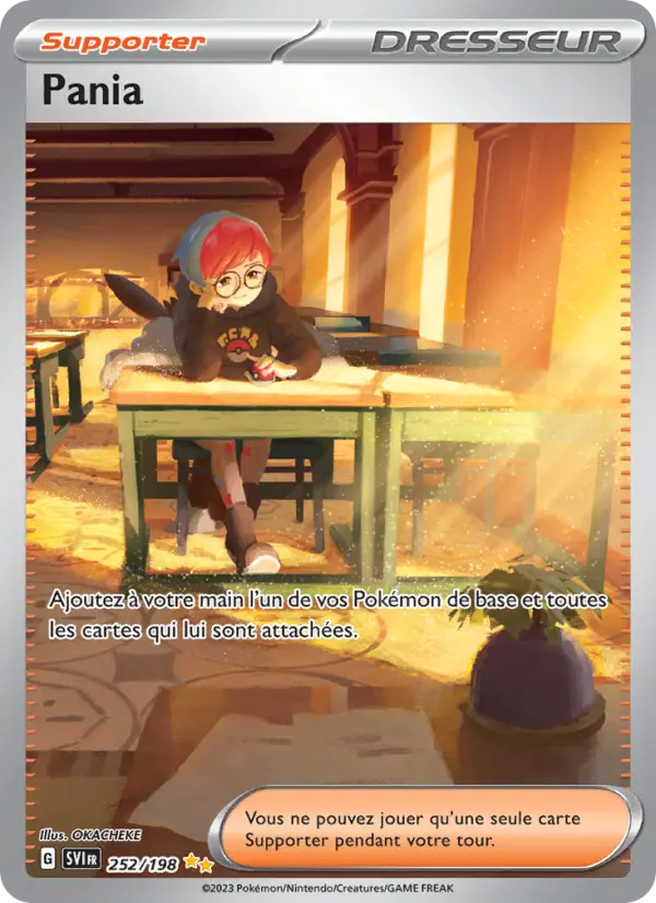 Pania – carte Pokémon TCG Illustration spéciale rare n°252