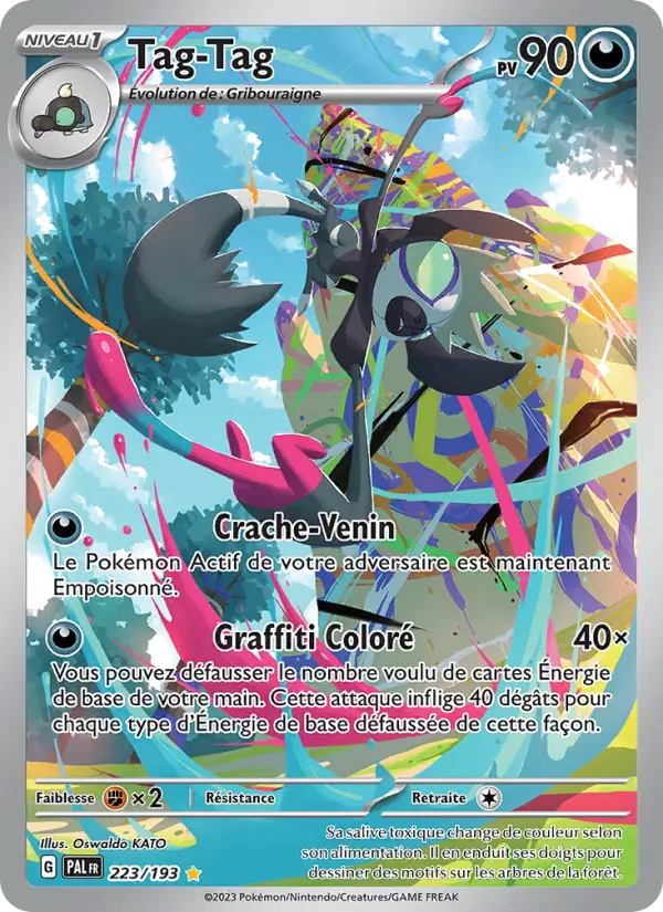 Tag-Tag – carte Pokémon TCG Illustration rare n°223