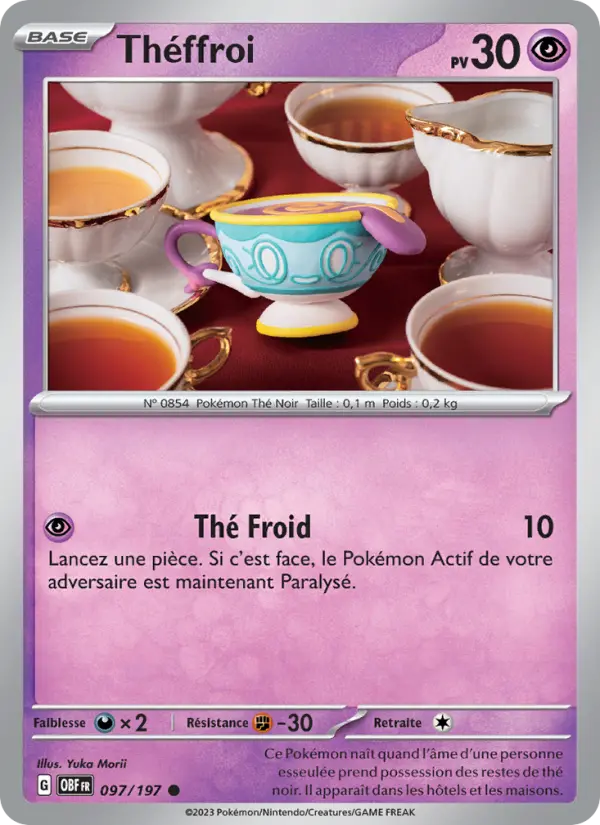 Théffroi – carte Pokémon TCG Commune n°097