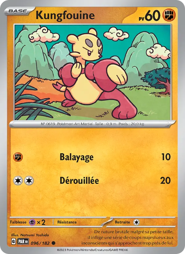 Kungfouine – carte Pokémon TCG Commune n°096