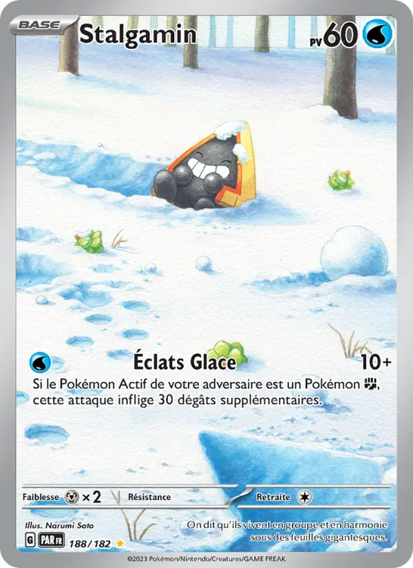 Stalgamin – carte Pokémon TCG Illustration rare n°188