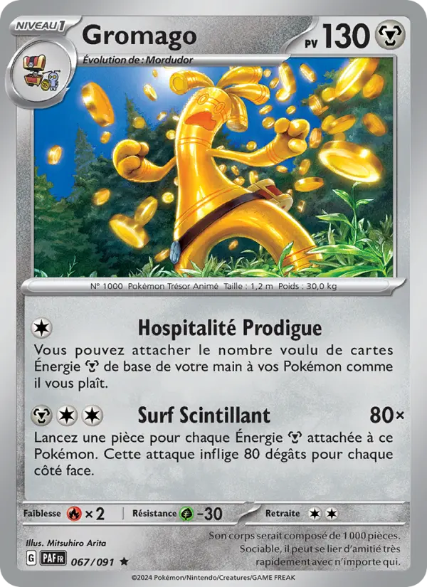 Gromago – carte Pokémon TCG Rare n°067