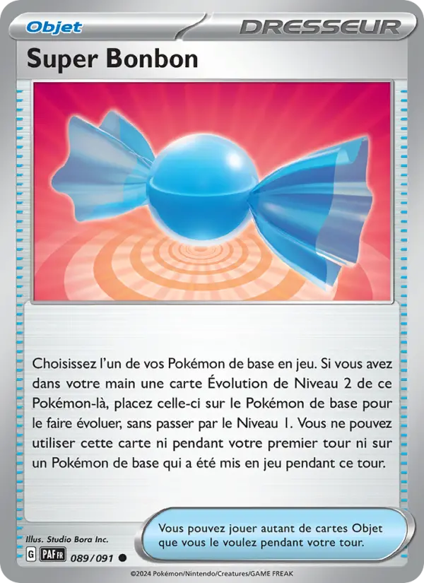 Super Bonbon – carte Pokémon TCG Commune n°089