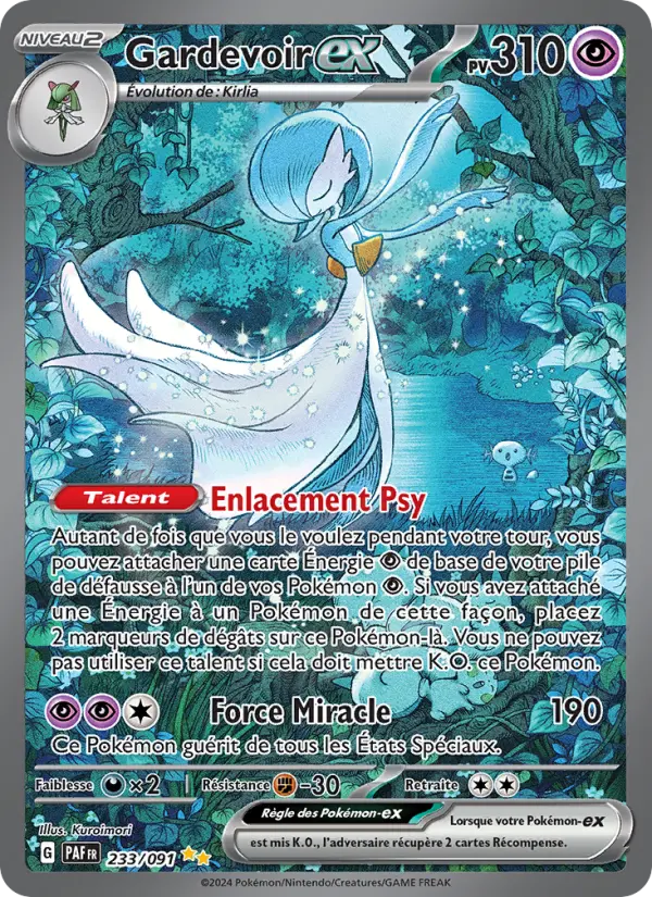 Gardevoir-ex – carte Pokémon TCG Illustration spéciale rare n°233