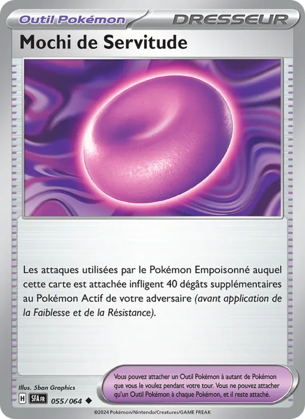 Mochi de Servitude – carte Pokémon TCG Peu Commune n°055