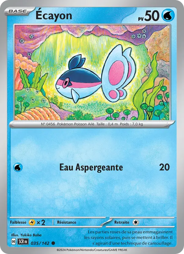 Écayon – carte Pokémon TCG Commune n°035