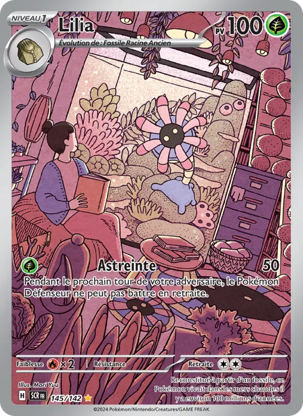 Lilia – carte Pokémon TCG Illustration rare n°145