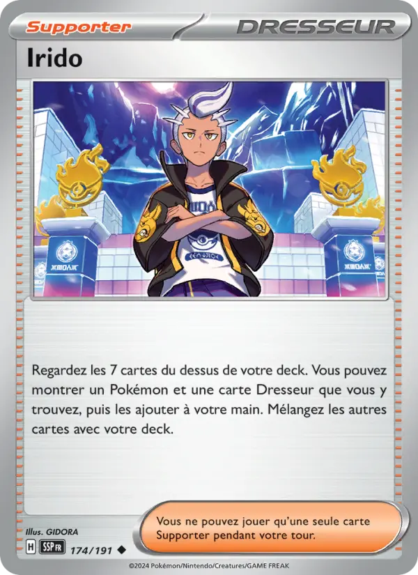Irido – carte Pokémon TCG Peu Commune n°174