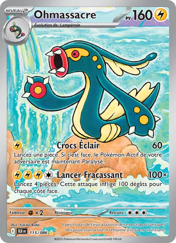 Ohmassacre – carte Pokémon TCG Illustration rare n°115