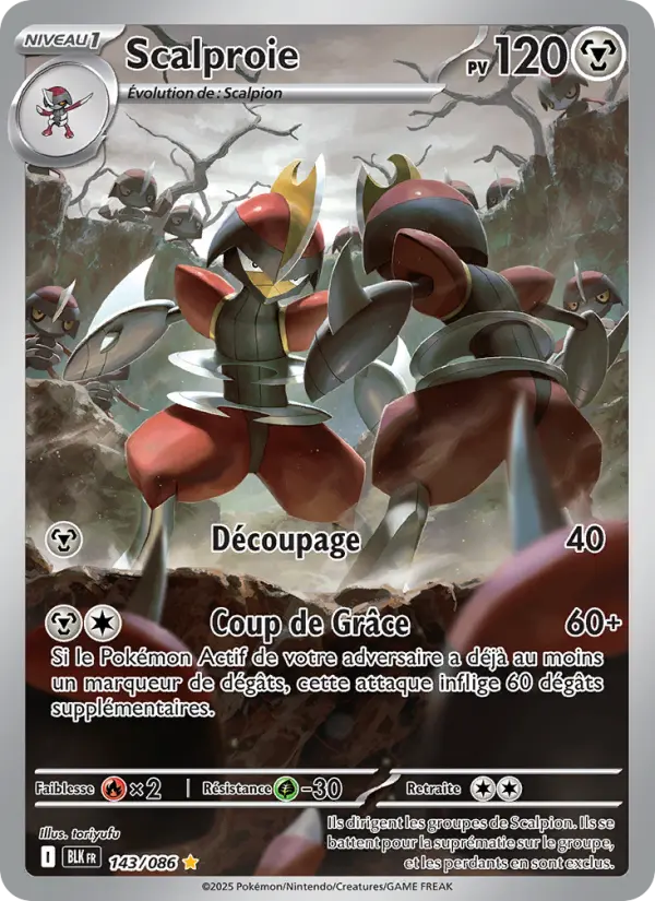 Scalproie – carte Pokémon TCG Illustration rare n°143