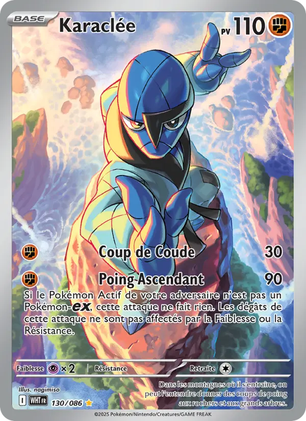 Karaclée – carte Pokémon TCG Illustration rare n°130