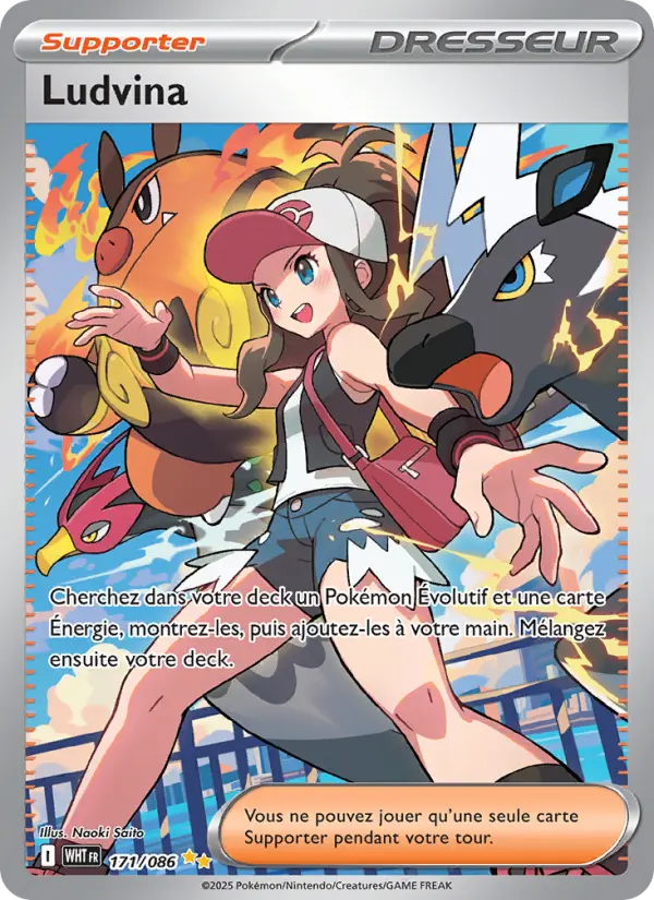Ludvina – carte Pokémon TCG Illustration spéciale rare n°171