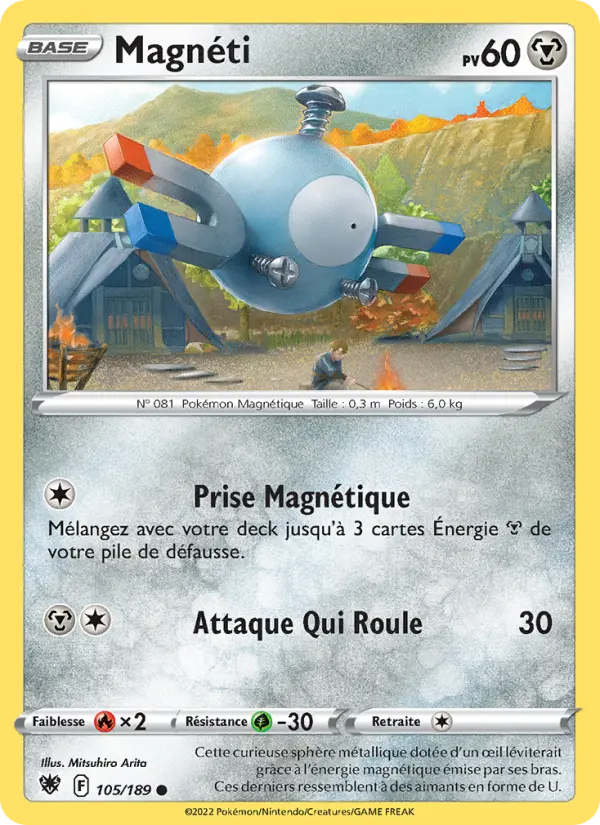 Magnéti – carte Pokémon TCG Commune n°105