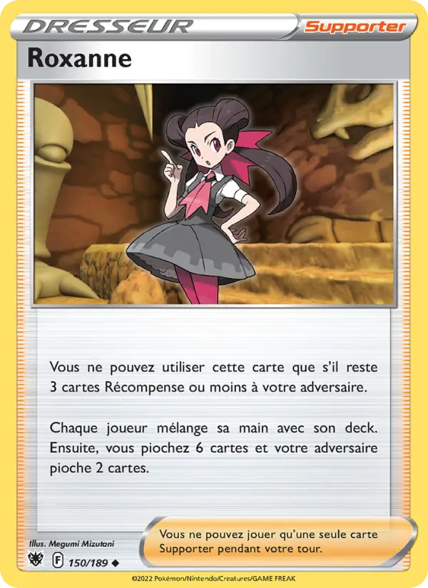 Roxanne – carte Pokémon TCG Peu Commune n°150