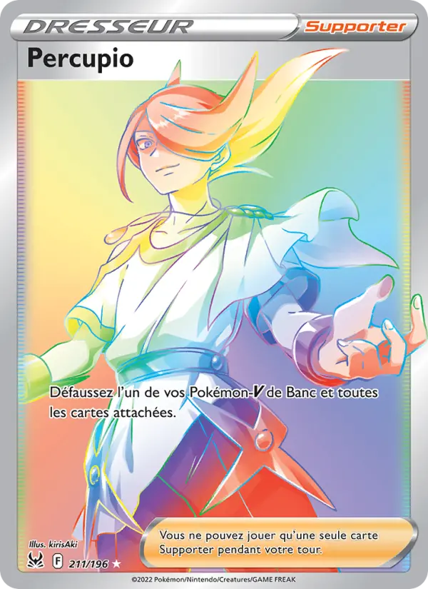Percupio – carte Pokémon TCG Magnifique rare n°211