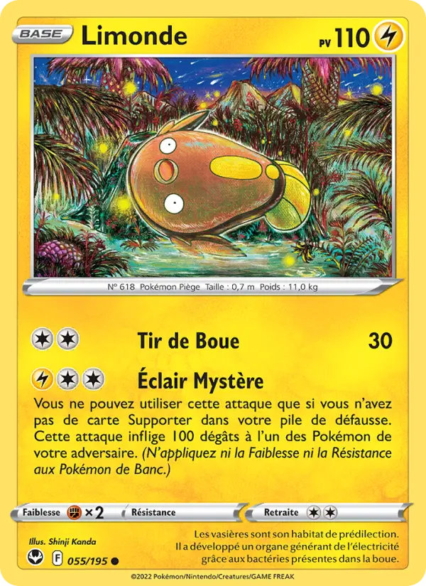 Limonde – carte Pokémon TCG Commune n°055