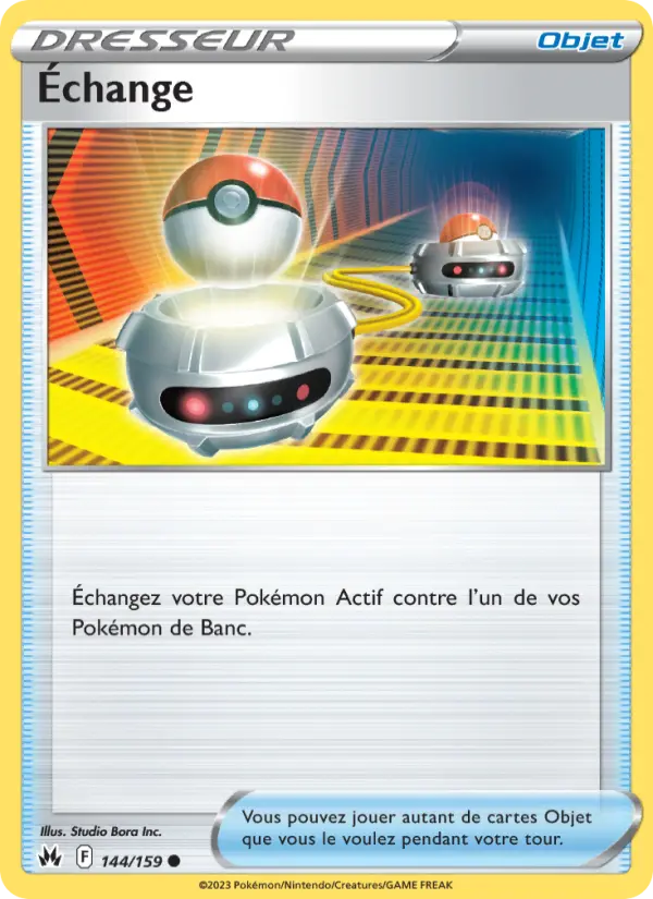 Échange – carte Pokémon TCG Commune n°144