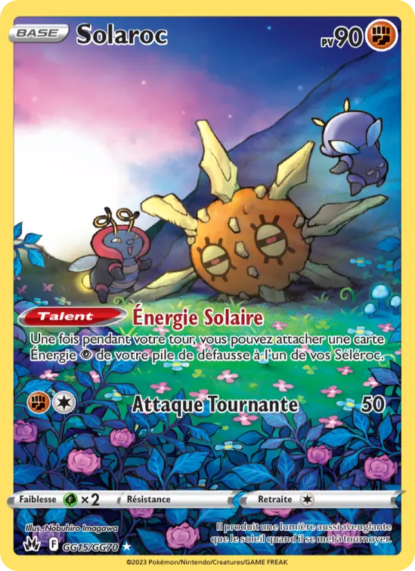 Solaroc – carte Pokémon TCG Rare n°GG15