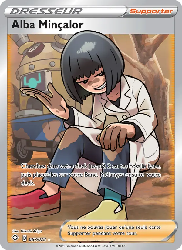Alba Minçalor – carte Pokémon TCG Ultra Rare n°67